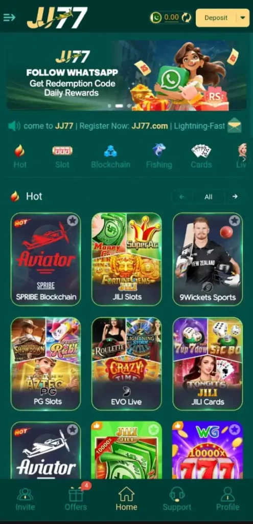JJ77 game download new earning apk in pakistan 2026