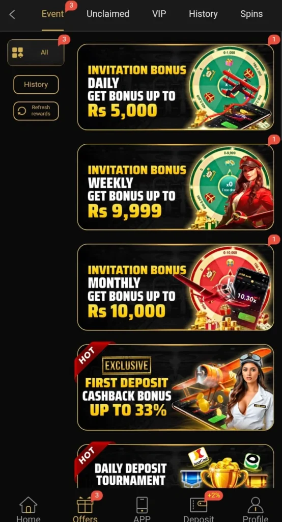 earn free bonusses in J188 game download 