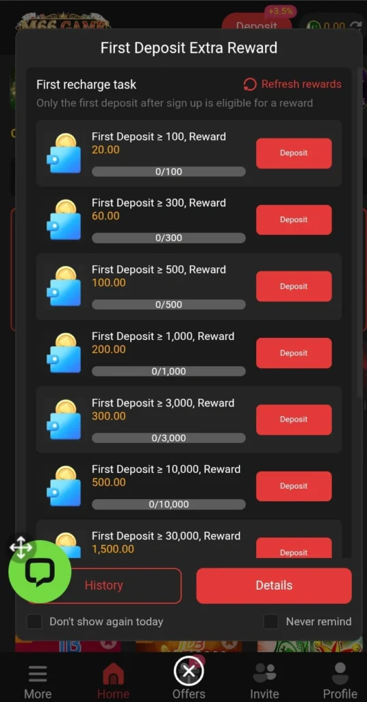 earn bonusses in m66 game updated version 2026