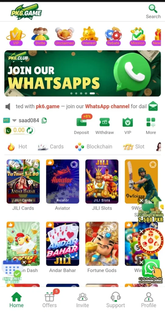 PK6 Game download latest version 2026 real earning game