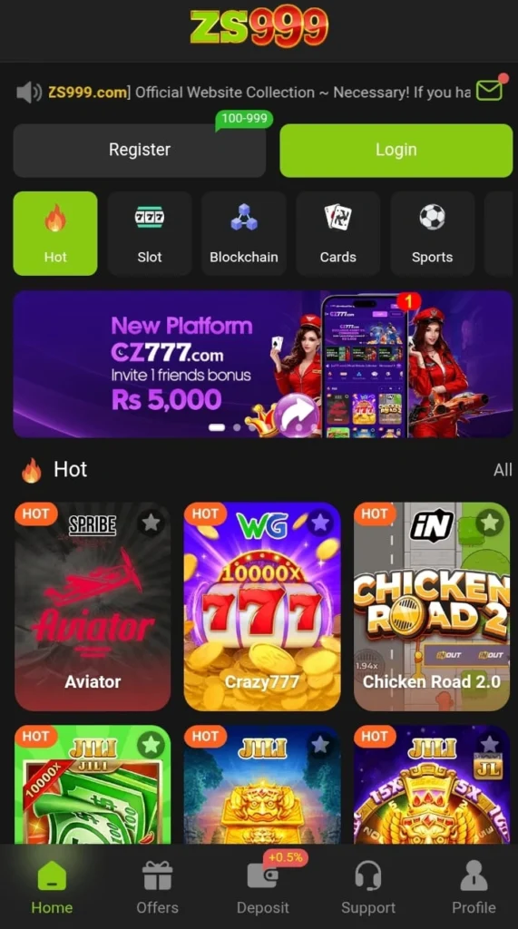 ZS999 game download new version , latest earning game in pakistan