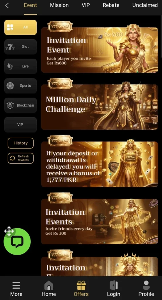 v77 game download earn free bonuses 