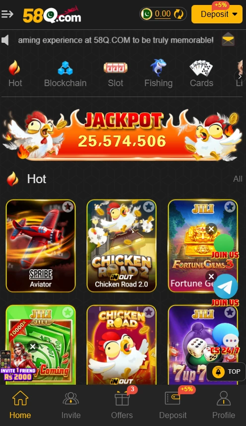 58Q game download , best earning game app in Pakistan