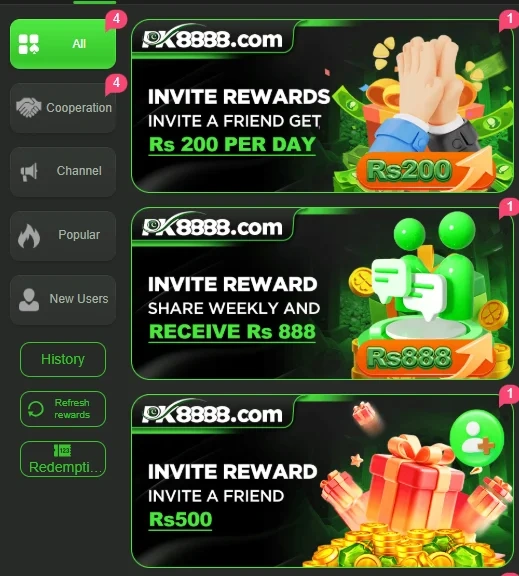 Pk888 game download and earn free bonusses in Pakistan